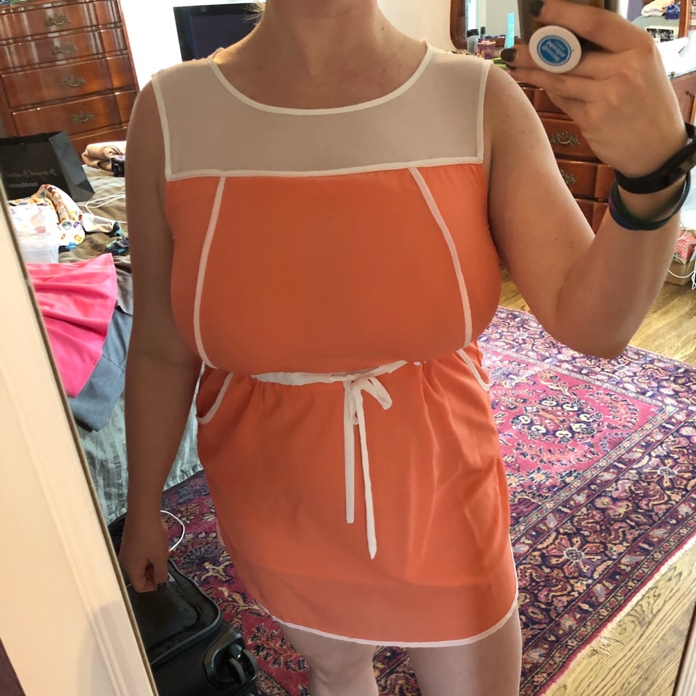 Orange sun dress 🍊